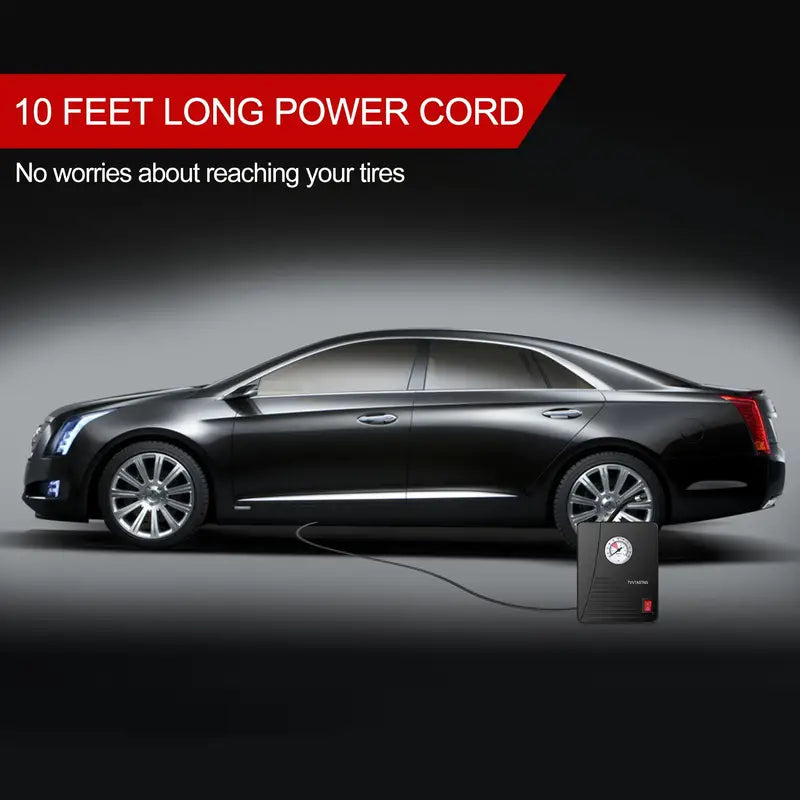 Air Compressor Tire Inflator Portable Air Pump