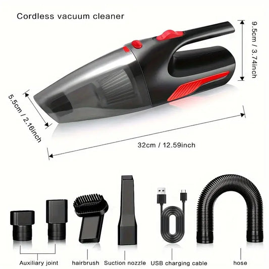 High-Power Cordless Handheld Vacuum Cleaner